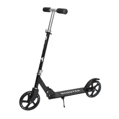 IMPORTCLICK - Scooter Monopatin Pegable 2 Ruedas 103x90 CM Negro