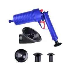 IMPORTCLICK - Sopapo Pistola Presion Destapador Cañerias Baño 27,5x28,5 CM