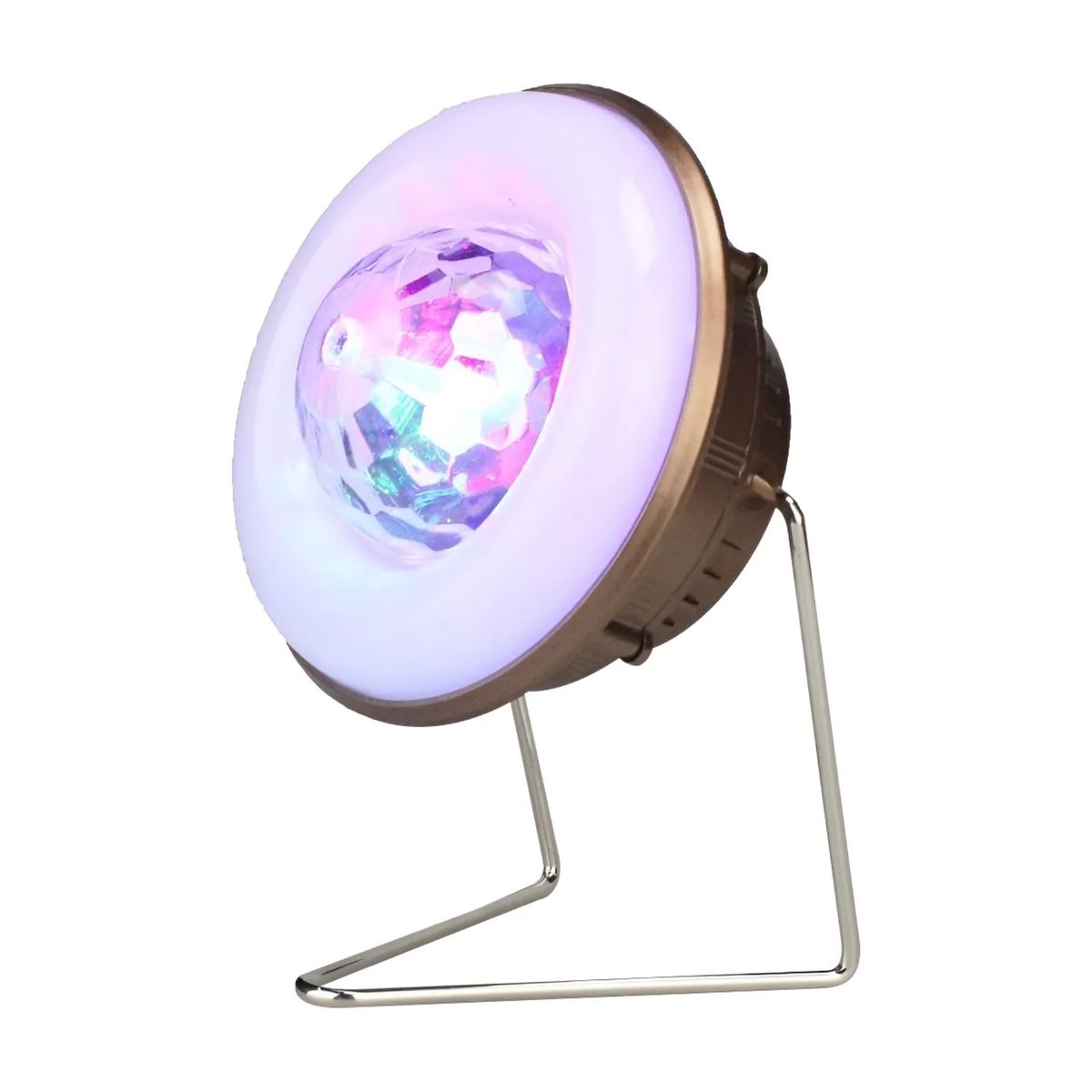 IMPORTCLICK - Linterna LED Solar Camping Luz Giratoria 12 Watt