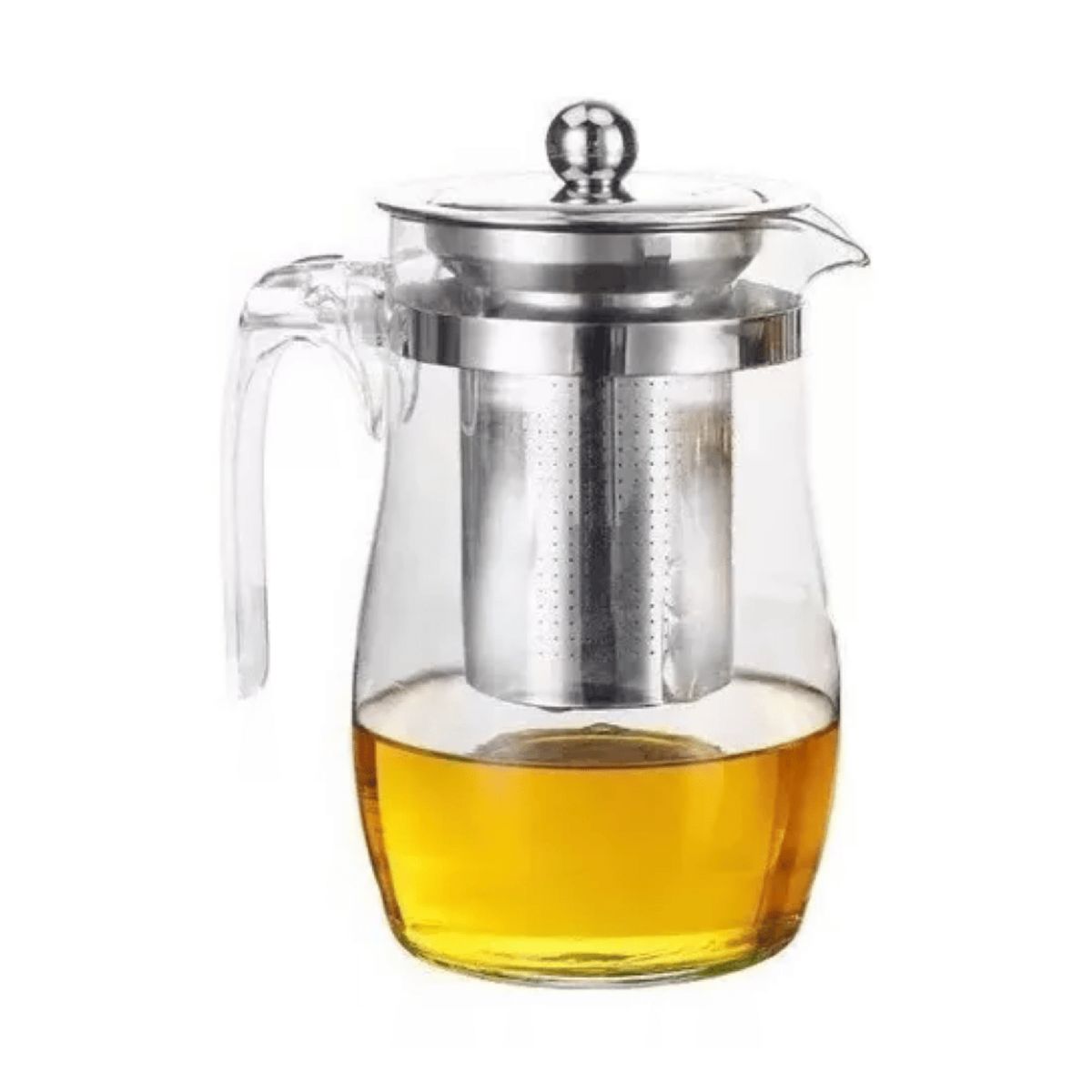 IMPORTCLICK - Hervidor Tetera Infusor Vidrio Cocina 750 ML Transparente