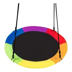 IMPORTCLICK - Columpio Mecedor Ovalado Infantil Multicolor