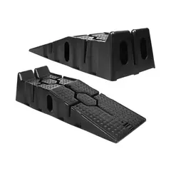 IMPORTCLICK - Pack 2 Rampas Autos Camionetas 3000 Toneladas Negro