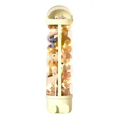 IMPORTCLICK - Contenedor Exhibidor Peluches Resistente 130x28 CM