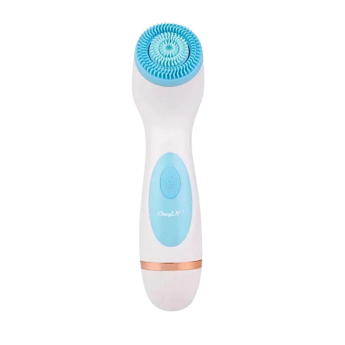 IMPORTCLICK - Set 3 Cepillos Limpieza Facial Masajeador Silicona Celeste