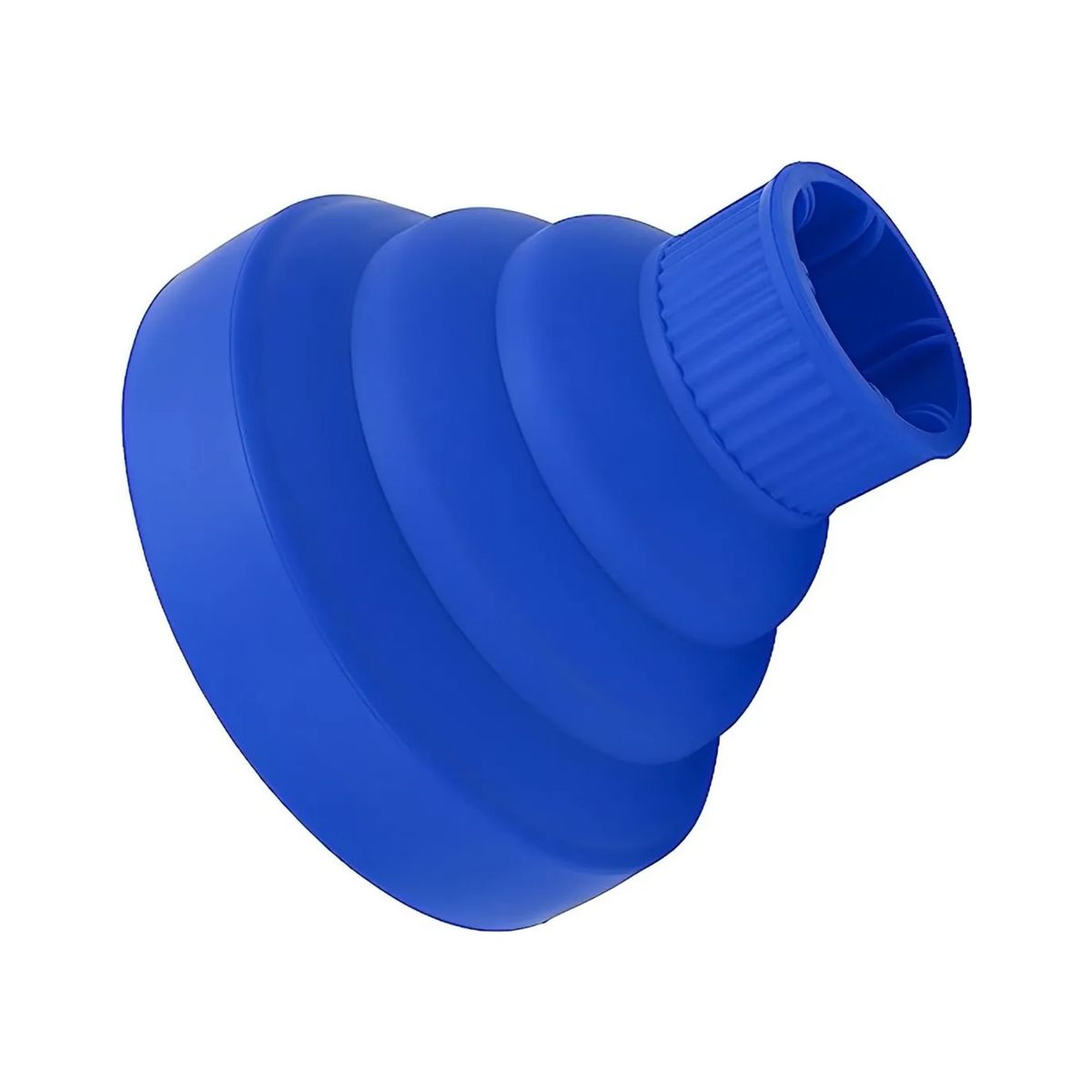 IMPORTCLICK - Difusor Plegable Secador Pelo Silicona 14x4,7 CM Azul