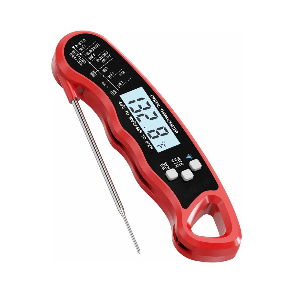 IMPORTCLICK - Termometro Cocina Digital Alimentos Asado 0ºC - 300°C