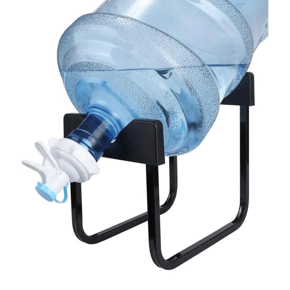 IMPORTCLICK - Rack Soporte Bidon Agua Boquilla 20x27,2x19,7 CM Negro
