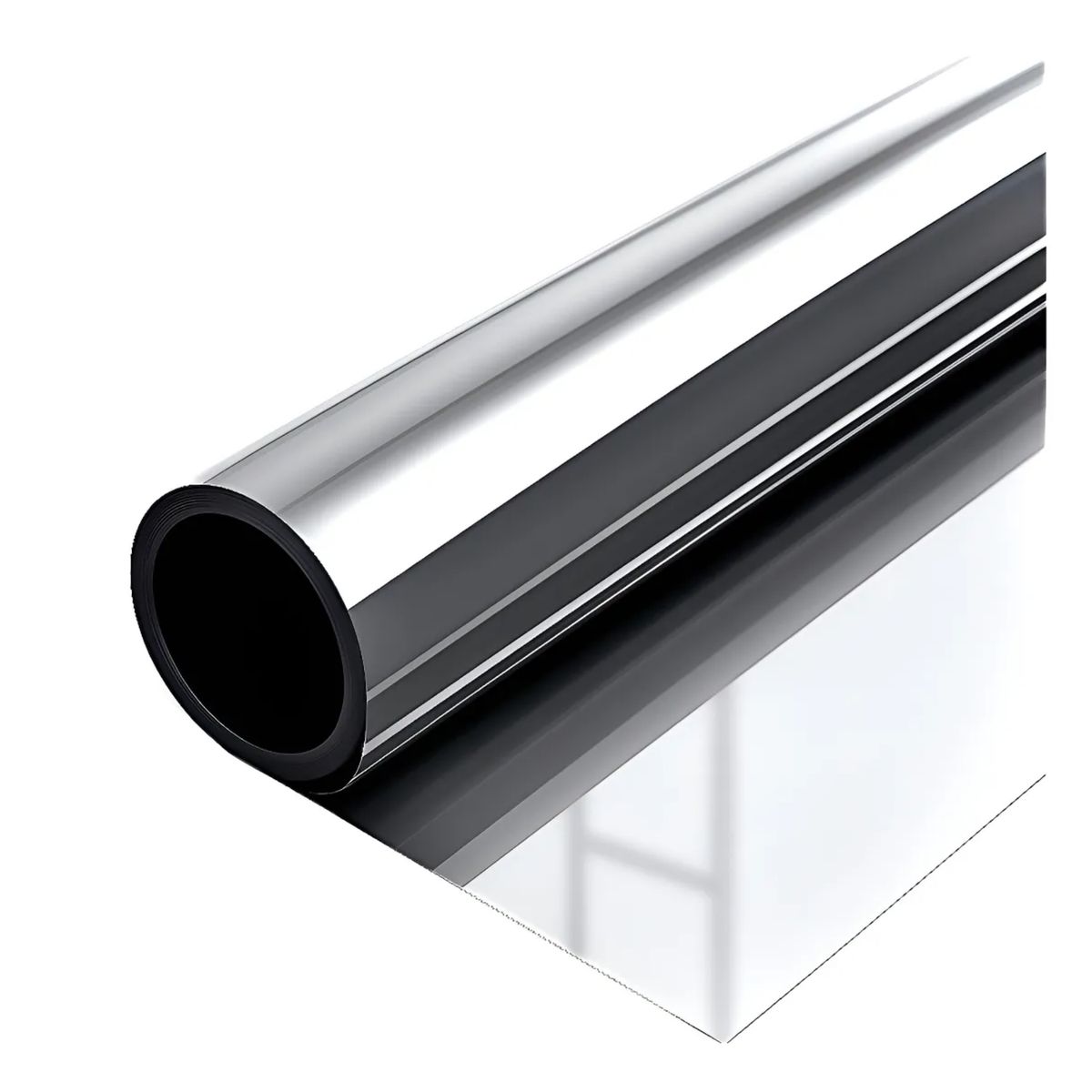 IMPORTCLICK - Lámina Espejada Film Privacidad Vidrio 50x1000 CM Negro