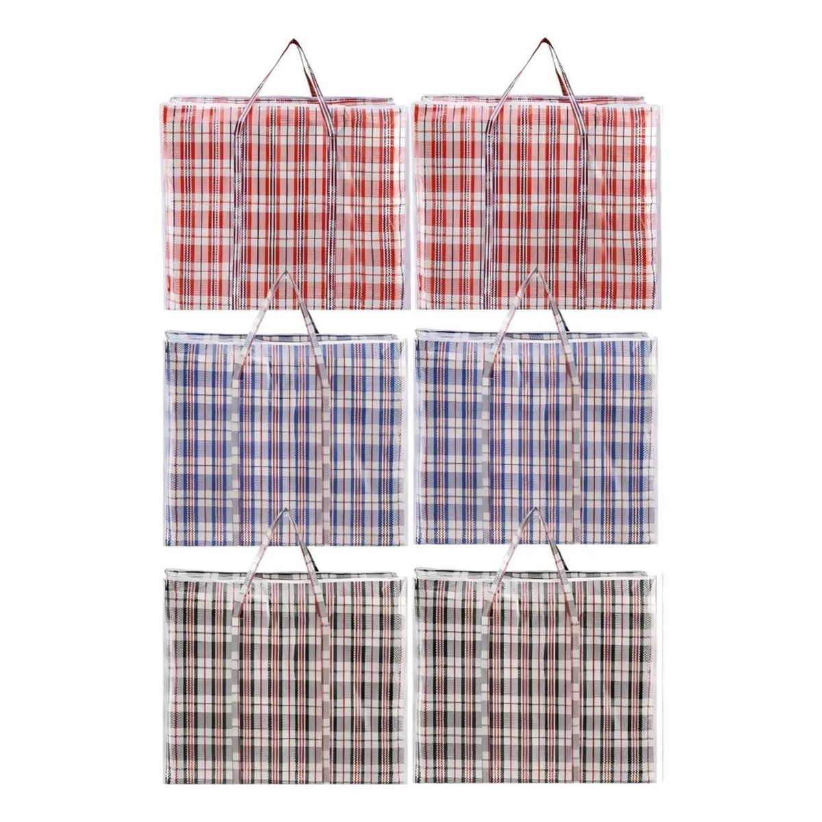 IMPORTCLICK - Pack 6 Bolsas Manutera Almacenaje 105 LT 80x60x20 CM