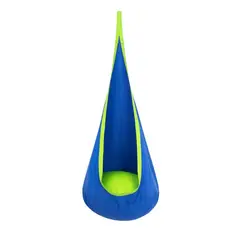 IMPORTCLICK - Columpio Sensorial Nailon Hamaca Niños 150x70 CM Azul Marino