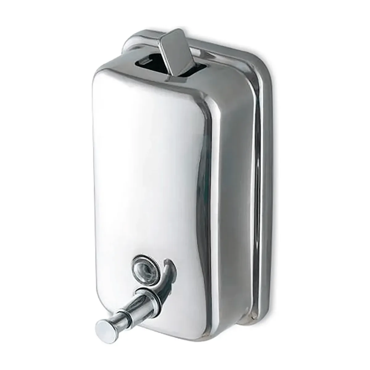 IMPORTCLICK - Dispensador Jabon Liquido 500 ML Acero Inoxidable Plateado