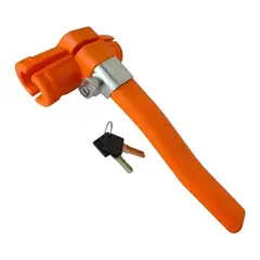 IMPORTCLICK - Trabavolante Llave Seguridad Bloqueo Antirrobo Reforzado 17x34 CM