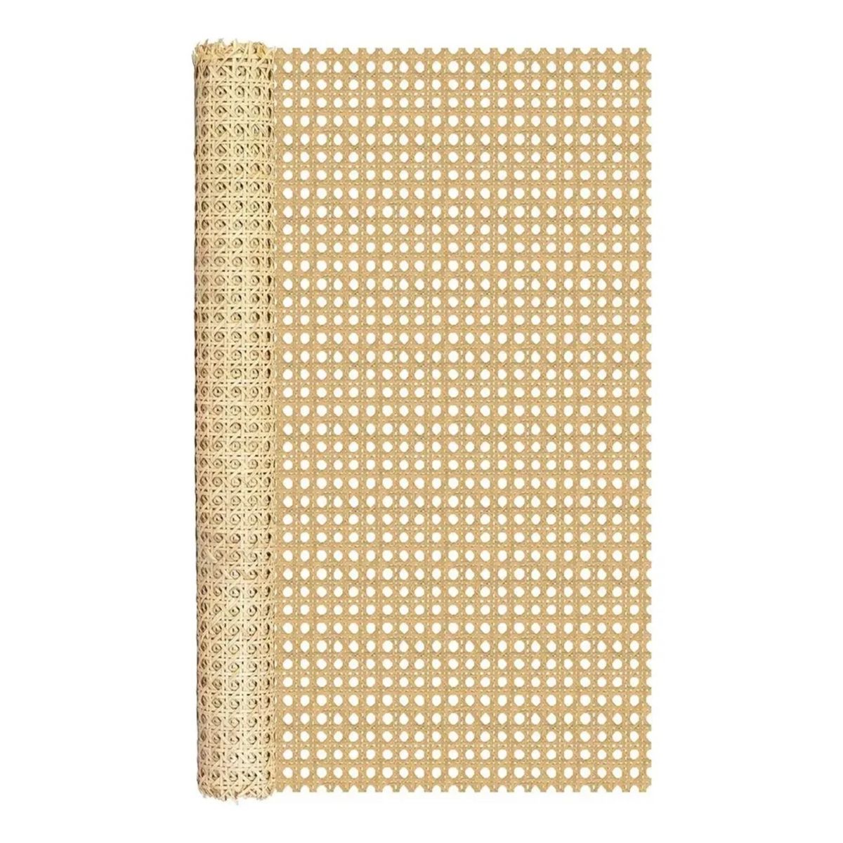 IMPORTCLICK - Rollo Correas Ratán Cincha Lisa Manualidad Mueble 1mx50cm Beige