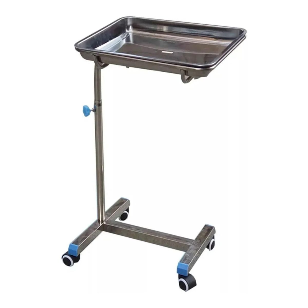 IMPORTCLICK - Mesa Mayo Clinica Auxiliar Bandeja Ajustable 45x35 CM Metalica