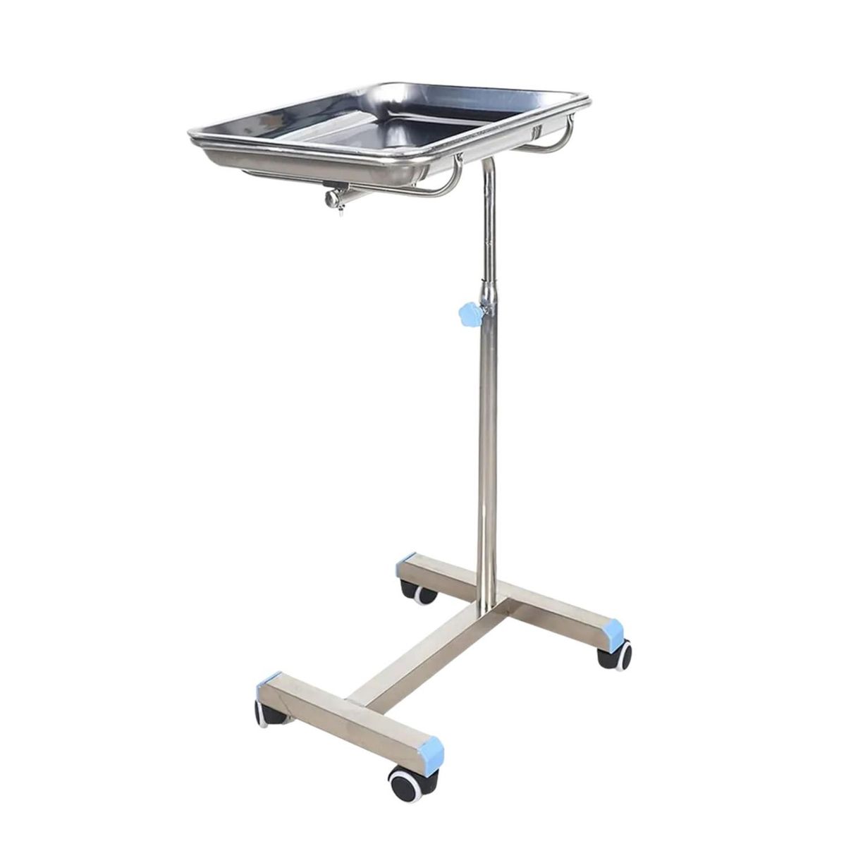 IMPORTCLICK - Mesa Mayo Clinica Auxiliar Bandeja Ajustable 45x35 CM Metalica