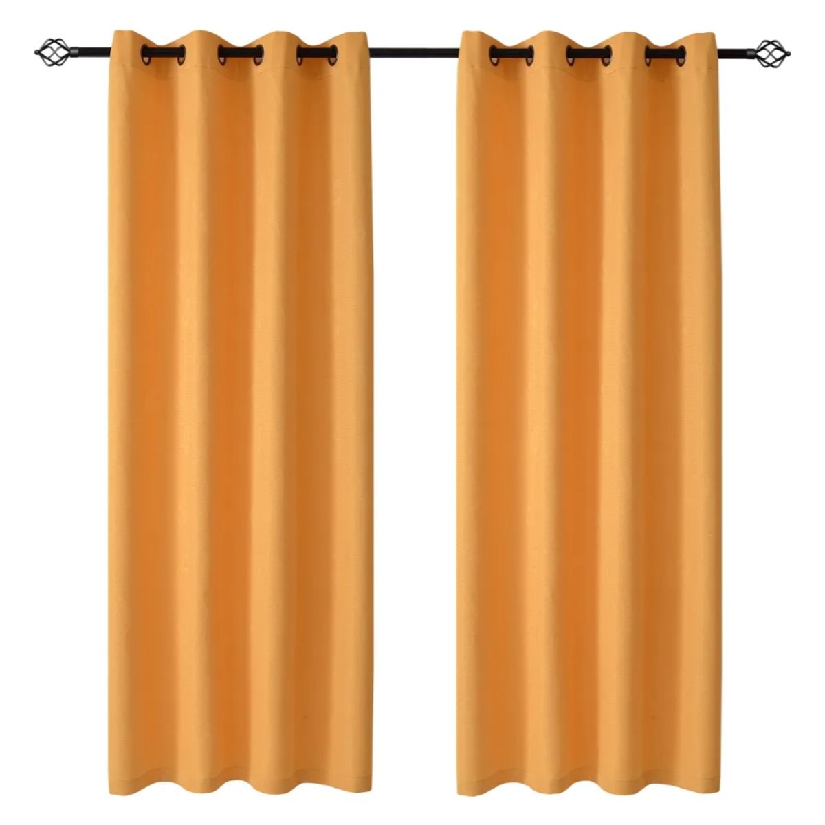 OKAY - Set Cortinas Hogar 2 Paños 140x220 Cm Diseño Turlipan