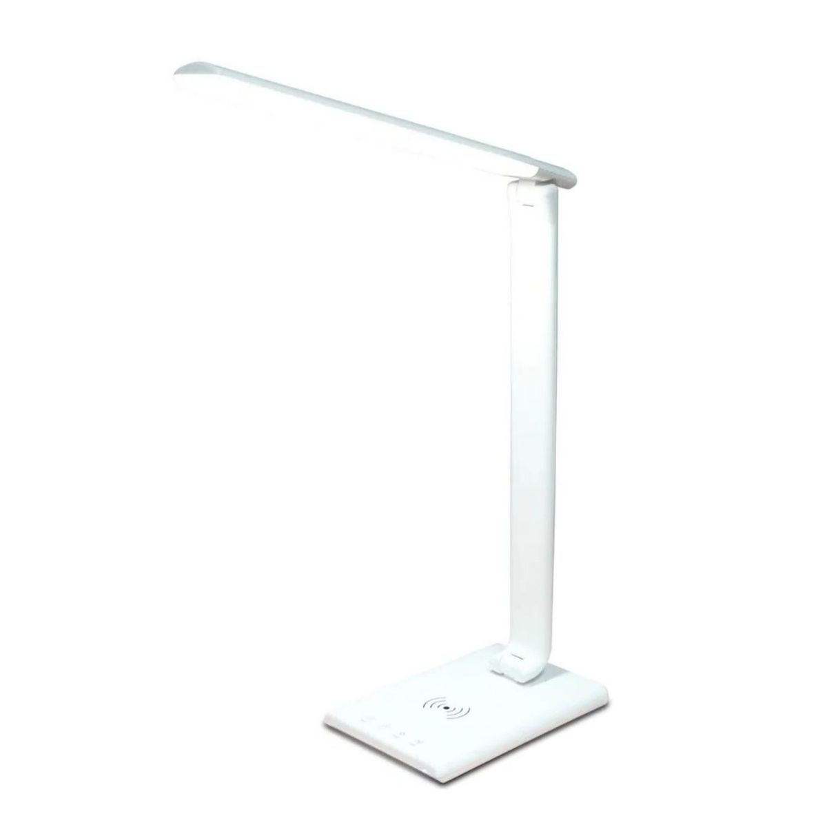 IMPORTCLICK - Lámpara Luz Escritorio LED Cargador Inalámbrico 5 Watt Blanco