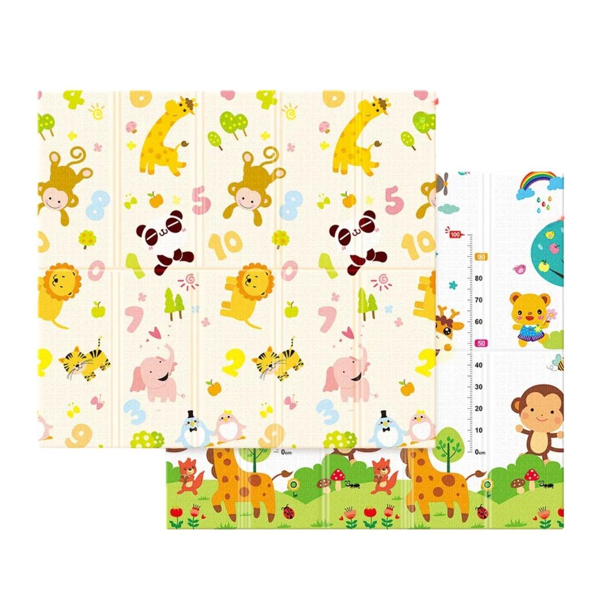 IMPORTCLICK - Alfombra Infantil Bebe Goma Eva Plegable Antigolpes 120x180 Numérico