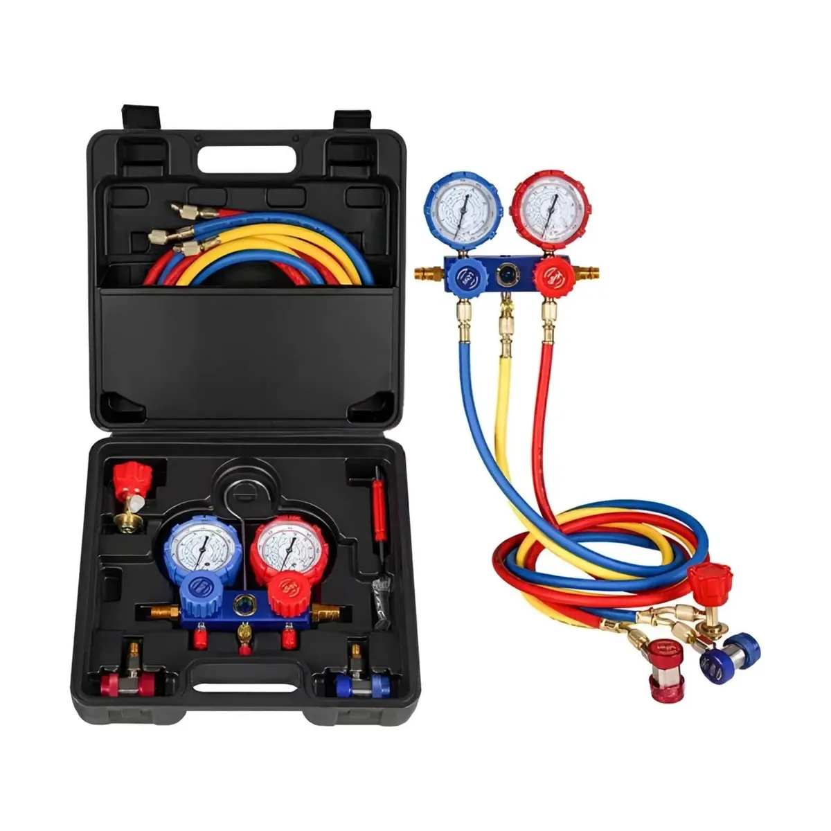 IMPORTCLICK - Kit Reparación Manómetro Carga Aire Acondicionado