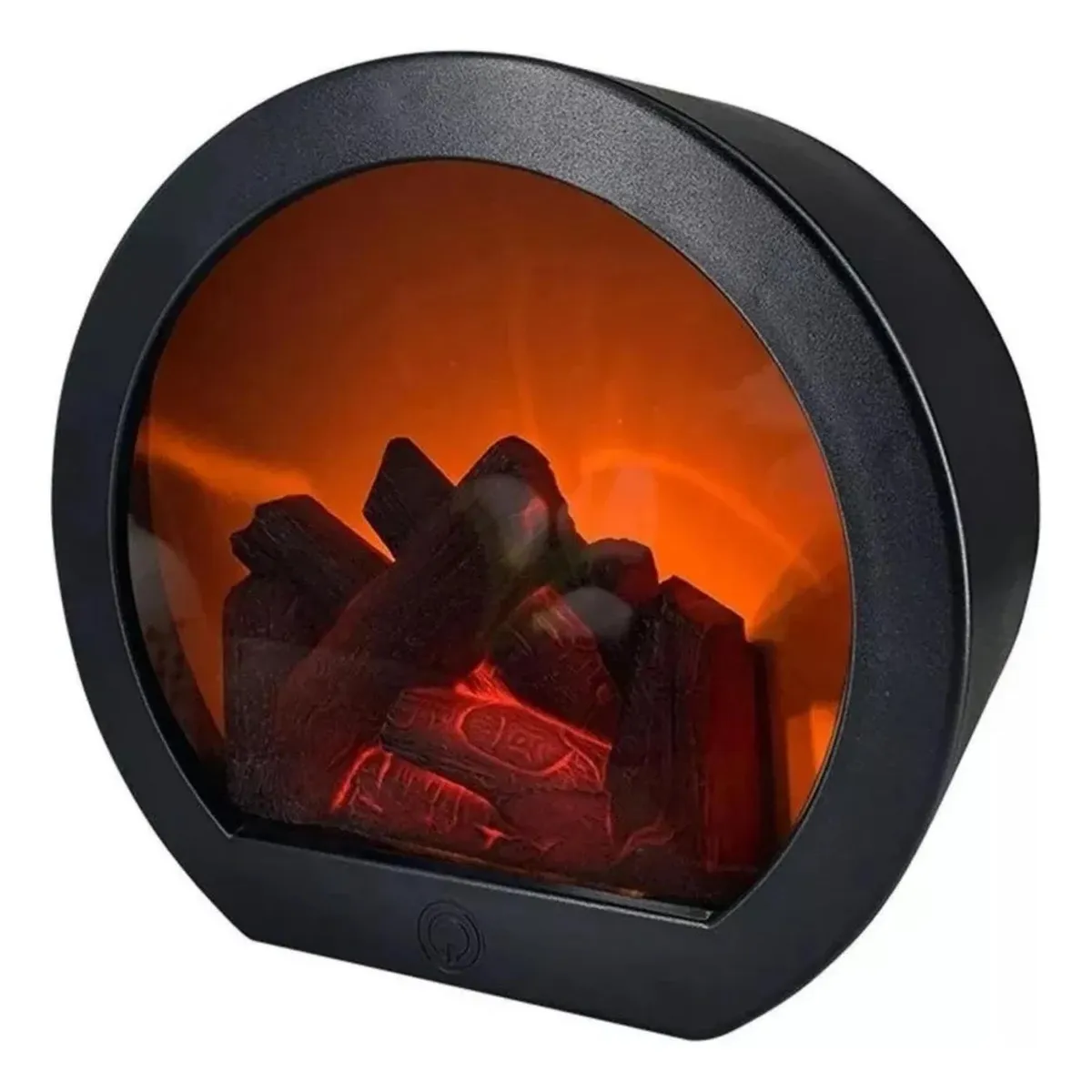 IMPORTCLICK - Lámpara Mesa LED Efecto Chimenea Realista