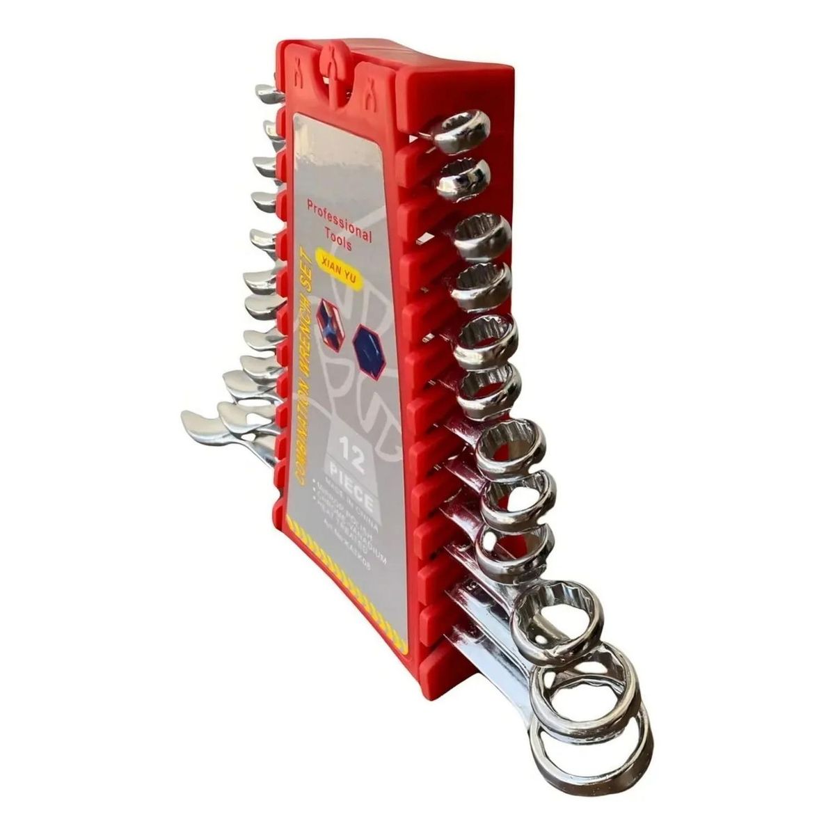 IMPORTCLICK - Kit 12 Piezas Llave Combinada Estuche