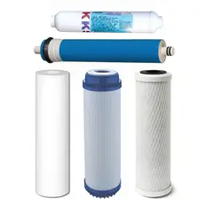 GENERICO - Pack Filtros osmosis inversa estándar recambio 24 Meses