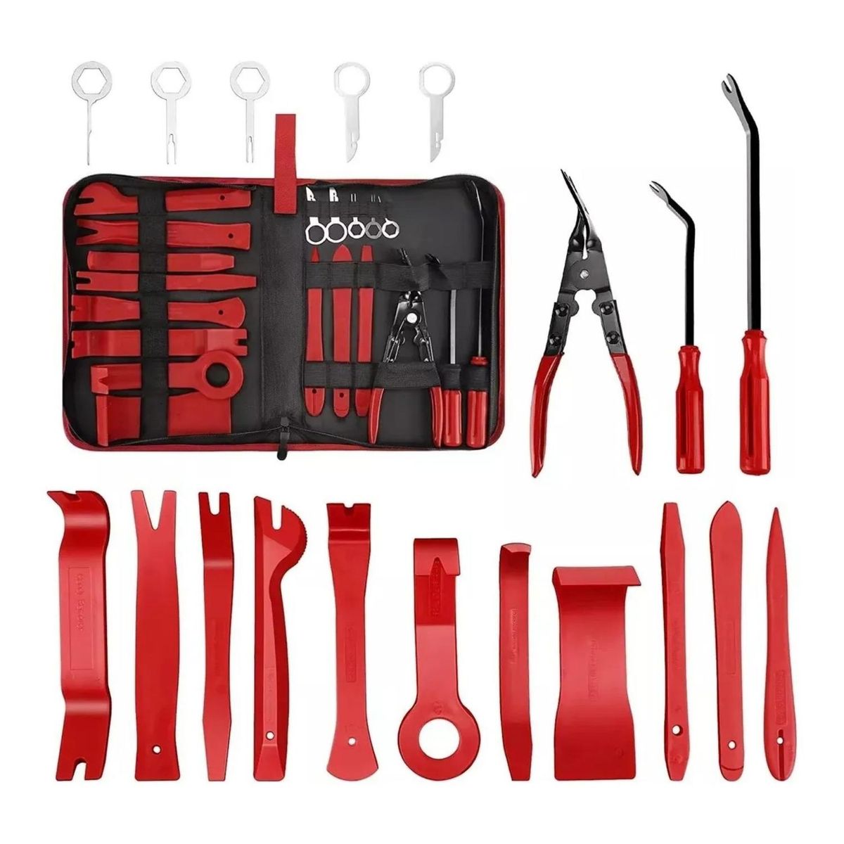 IMPORTCLICK - Kit 19 Piezas Herramientas Desmontaje Audio Tablero