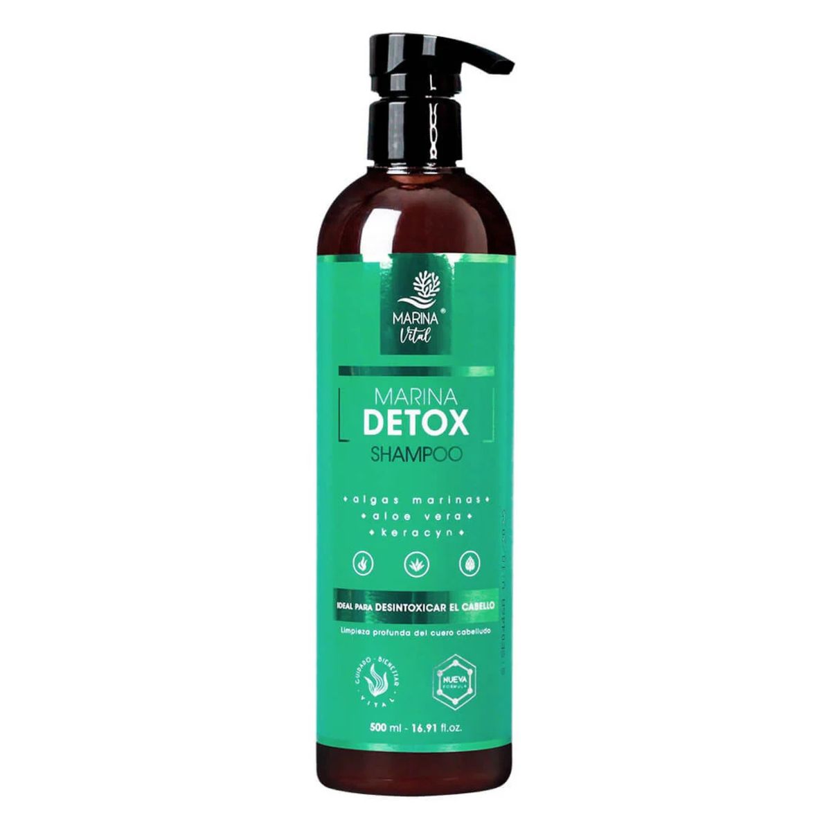 MARINA VITAL - Marina Vital Shampoo Detox Aleo Keracyn 500 Ml