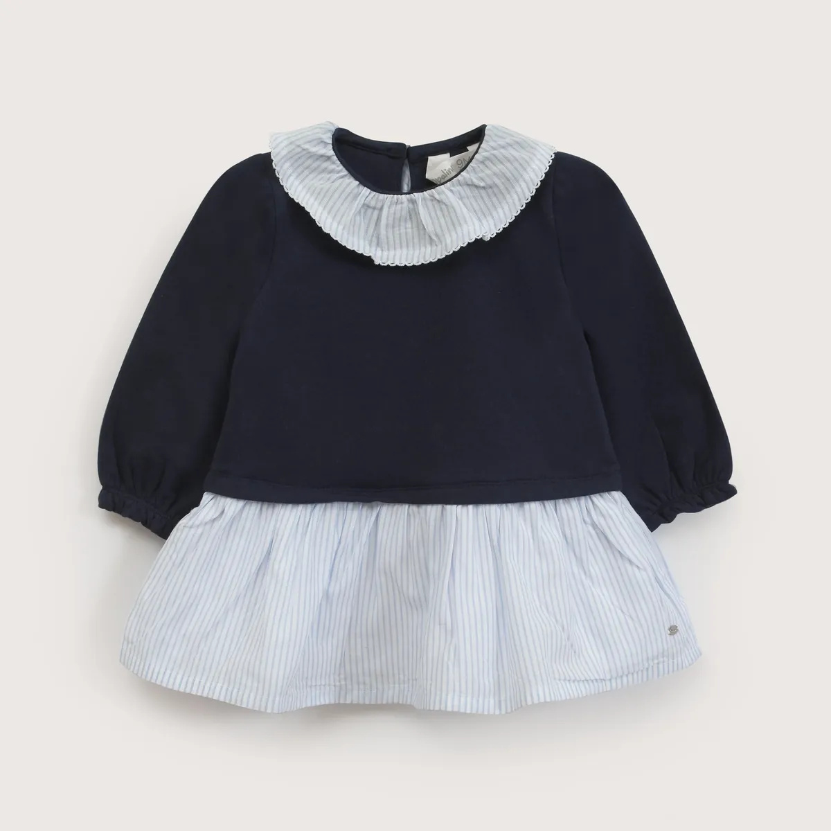 OPALINE - Vestido Infant Niña Azul Marino