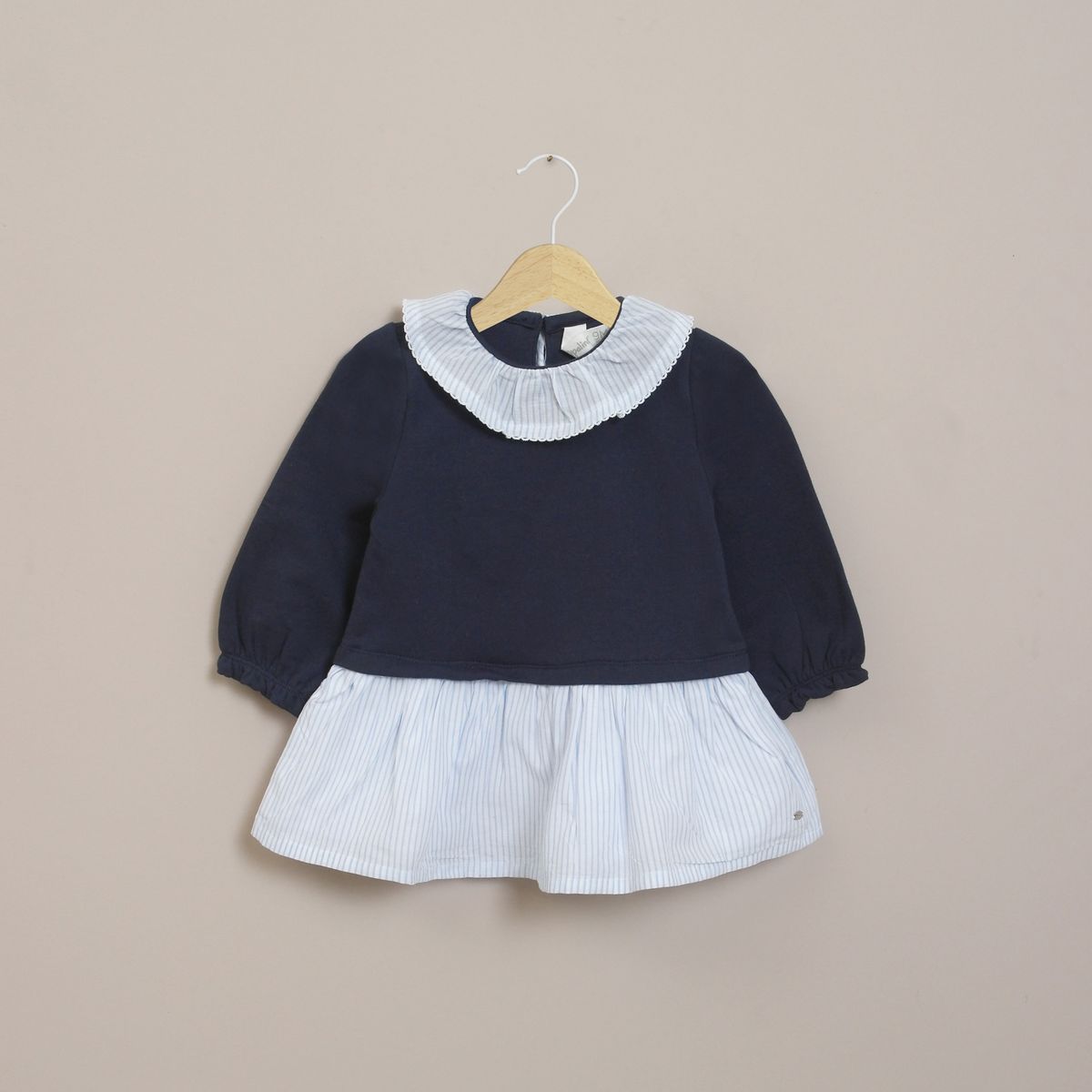 OPALINE - Vestido Infant Niña Azul Marino
