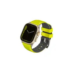 CELLBOX - Correa de Silicona Uniq Linus para Apple Watch - 46 mm Serie 10 / 11 - Flúor