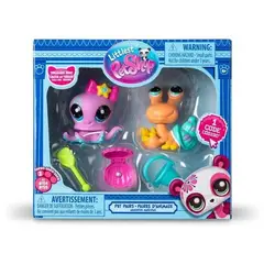 LITTLEST PET SHOP - Set 2 Figuras – Serie 3 Caza del Tesoro