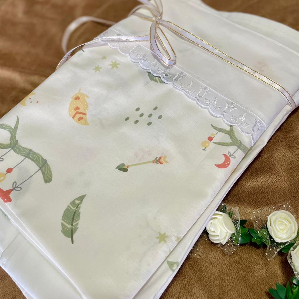 GENERICO - Juego de sabana cuna colecho premium 300 hilos