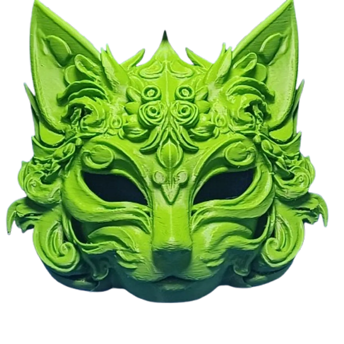 GENERICO - Máscara de Gato Color verde