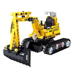 DBLUE - Set Bloques Armables Excavadora 310 Piezas DBG1440