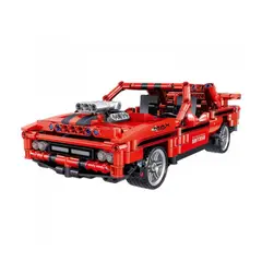 DBLUE - Set Bloques Armables Auto Deportivo Rojo 627 Pzas DBG1445