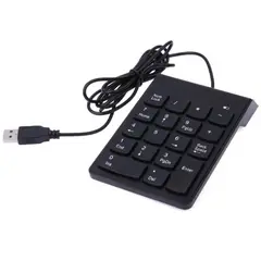GENERICO - Teclado Numérico Para Pc Macbook Notebook 18 Teclas Usb