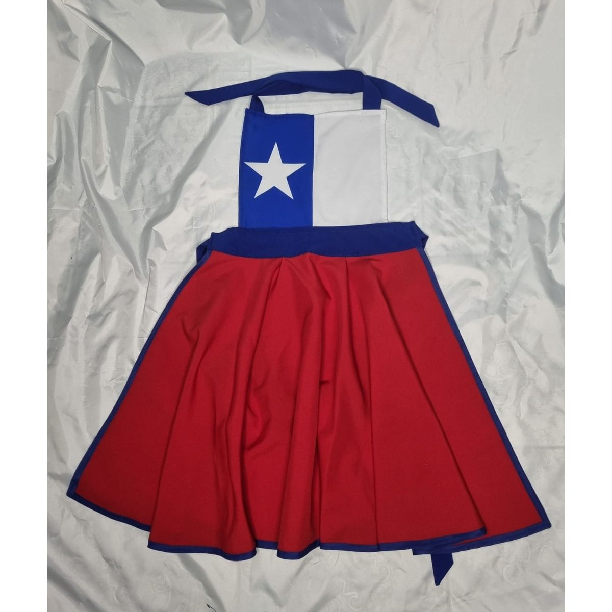 EL ESPACIO DE TOMMY - Delantal mujer bandera chile