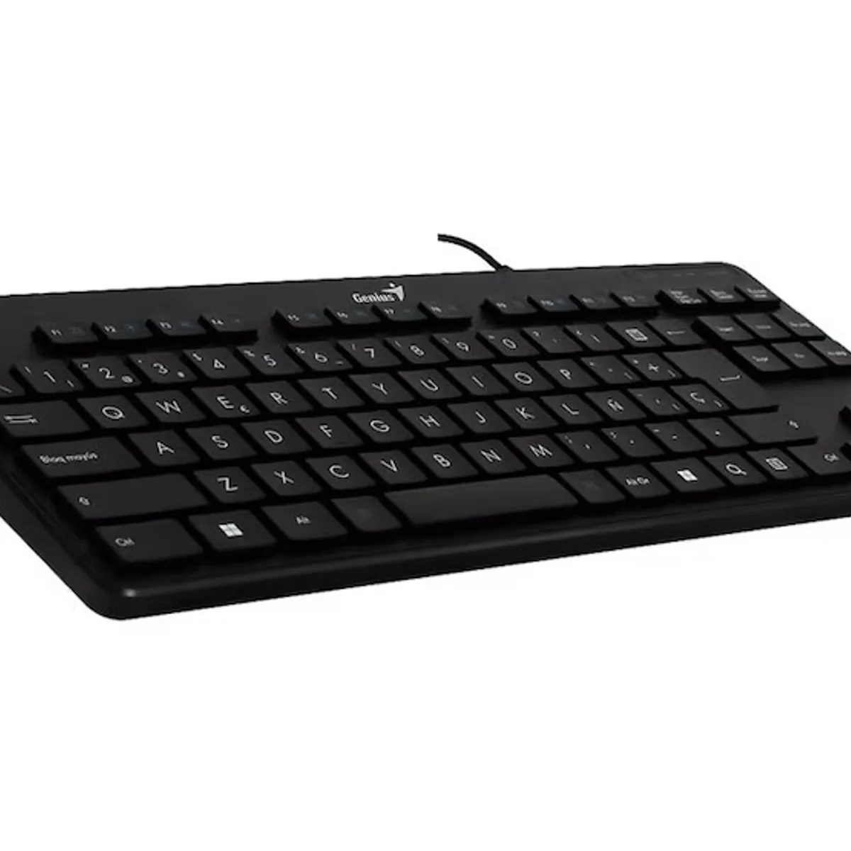GENIUS - Teclado Compacto Usb Genius Luxemate 110 Español Chocolate