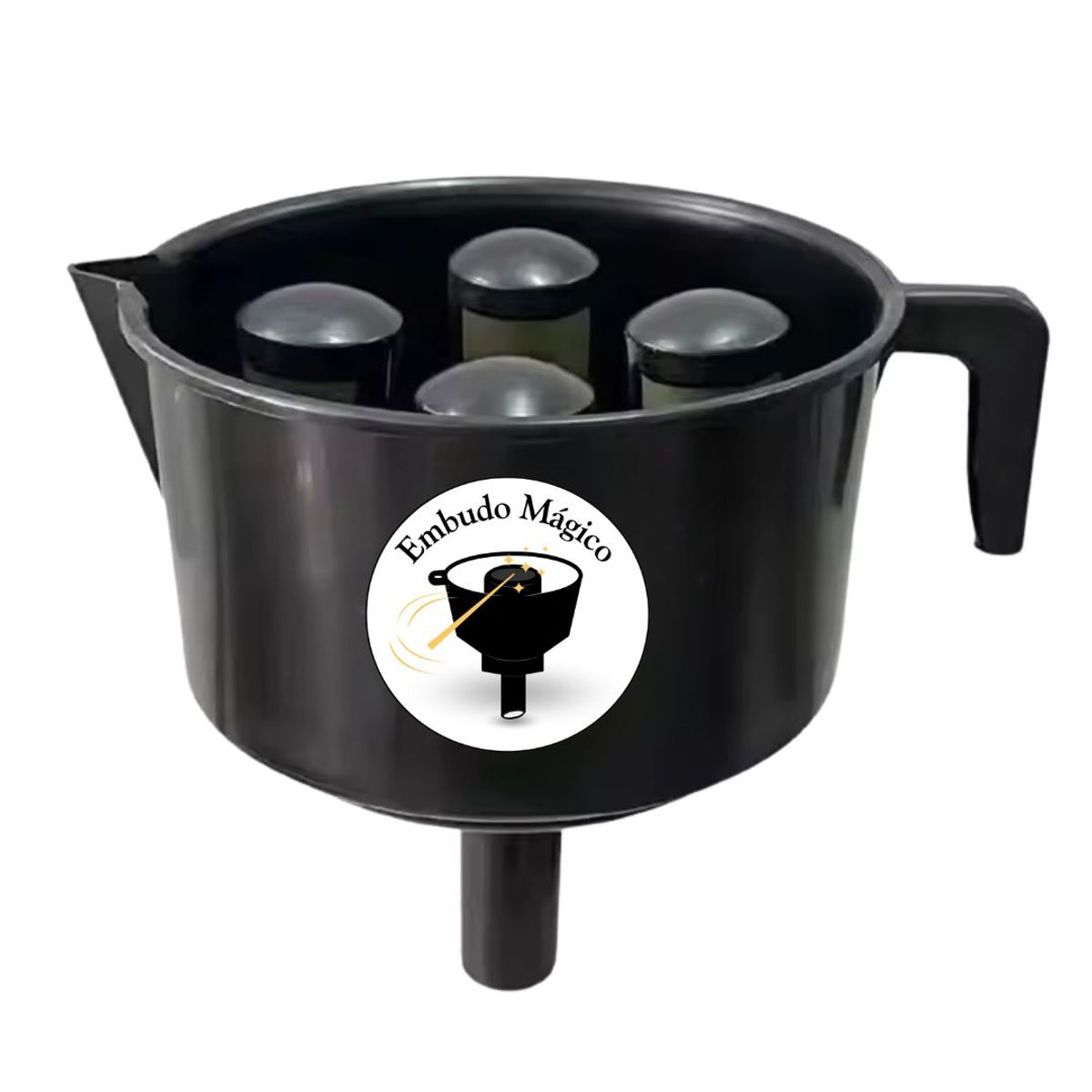 GENERICO - Embudo 4 Filtros Purificador De Parafina Para Estufas A Parafina Embudo Mágico