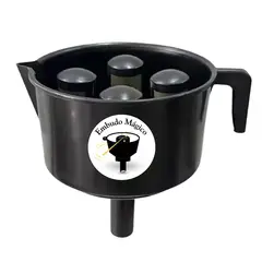 GENERICO - Embudo 4 Filtros Purificador De Parafina Para Estufas A Parafina Embudo Mágico