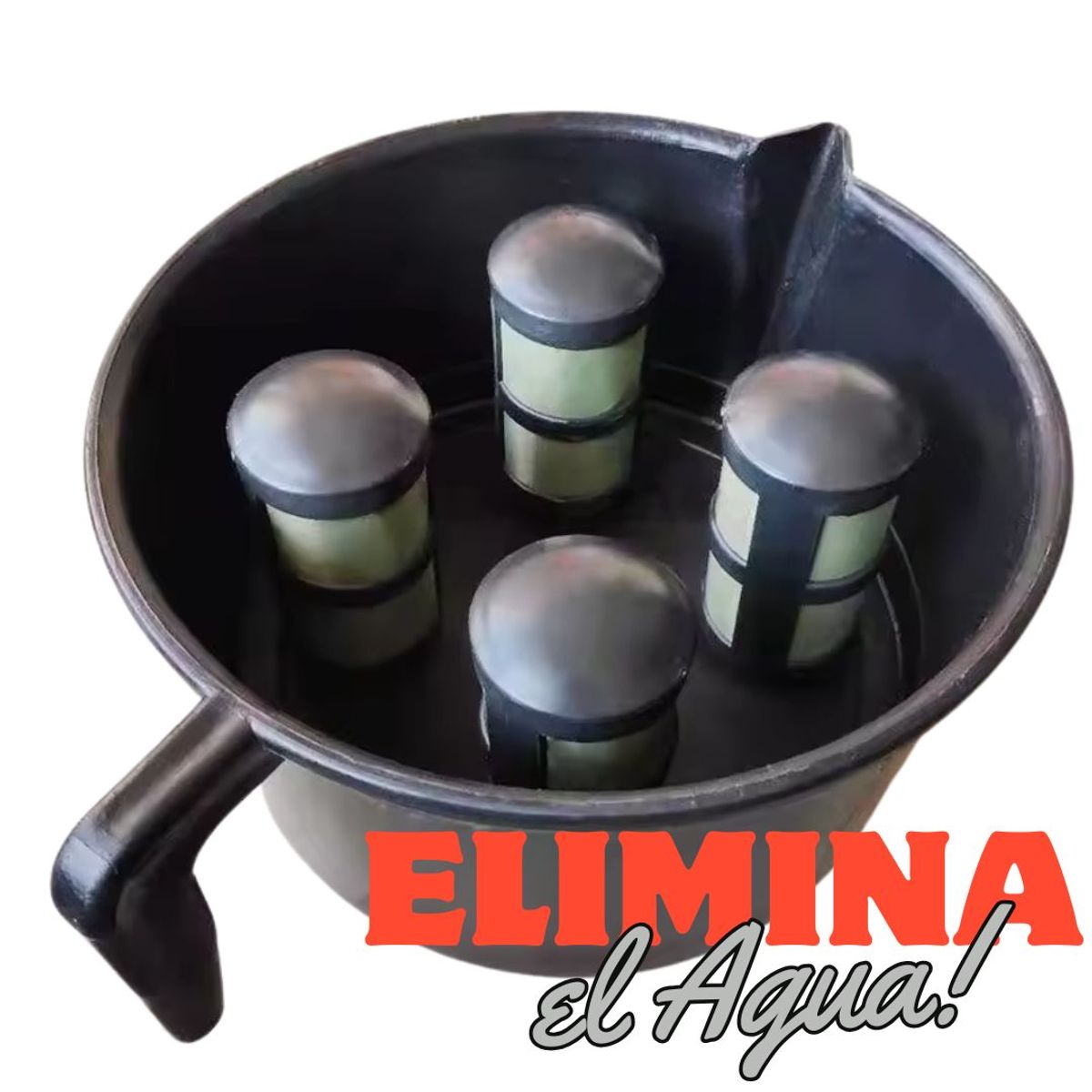 GENERICO - Embudo 4 Filtros Purificador De Parafina Para Estufas A Parafina Embudo Mágico