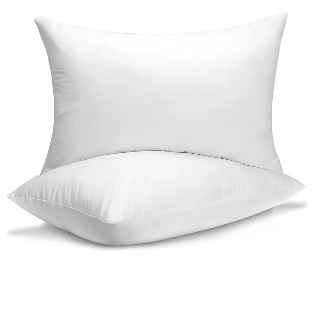 GENERICO - Pack 2 Almohadas Premium 70x40 Cm Suave Antiacaros Blanco