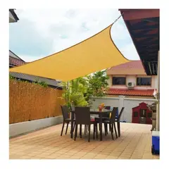 GENERICO - Toldo vela sombra , Anti Uv , Rectangular 2 mts x 3 mts
