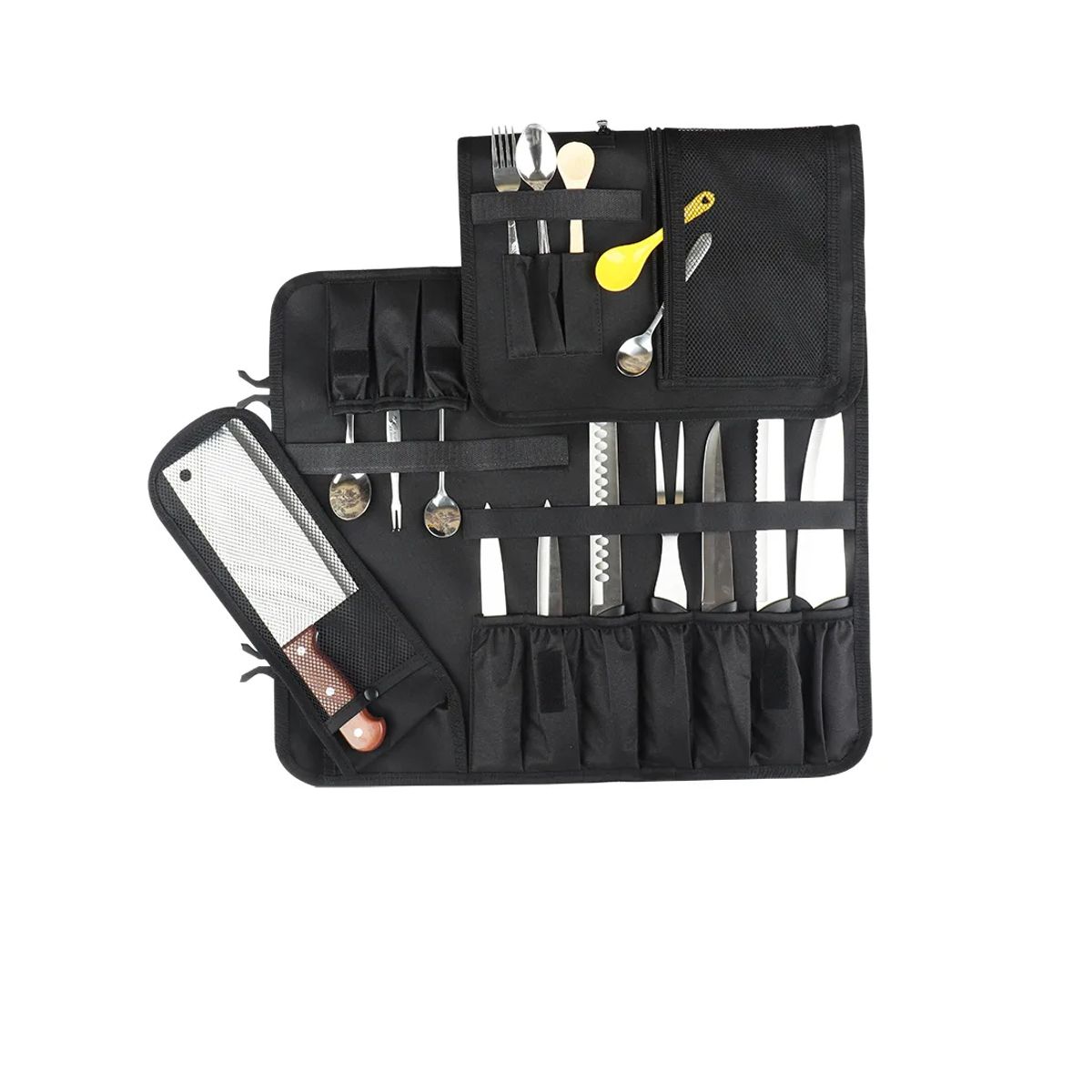 GENERICO - Bolso Porta Cuchillo Cocina Chef Parrilla Asado Picnic