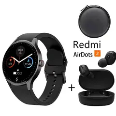 XIAOMI - Smartwatch Y80-P y Audifonos Redmi AirDots 2 y Estuche