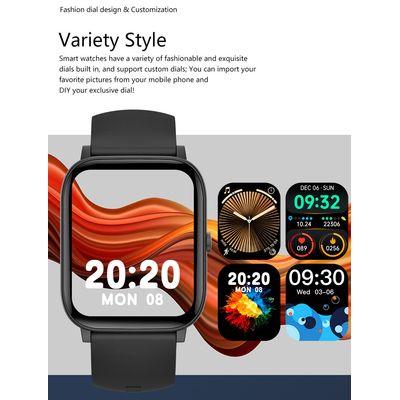 Imagen 2 del producto Audífonos Bluetooth Redmi AirDots 2 y Reloj Inteligente C09 - Rosa Negro