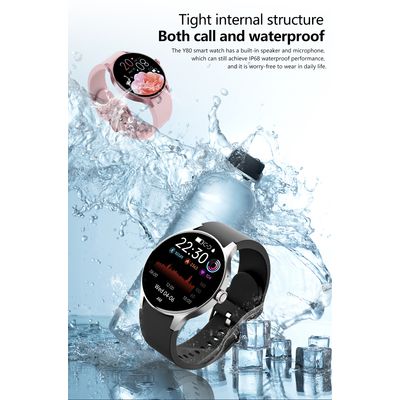Imagen 2 del producto Y80 reloj inteligente deportivo Rosado + Redmi Buds 4 Lite - Blanco Blanco