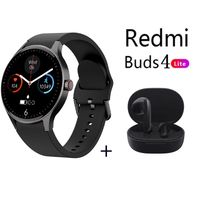 Y80 reloj inteligente deportivo Negro + Redmi Buds 4 Lite - Negro Negro