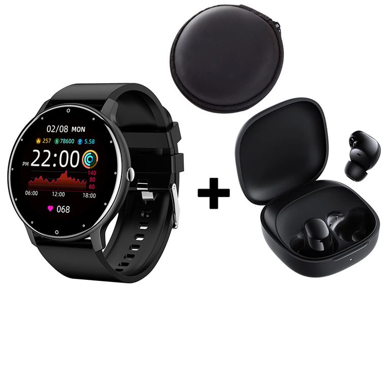 Redmi Buds 6 Play Tws Audifonos y Toumi Fit 2-B Reloj inteligente y Estuche